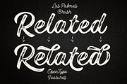 Las Palmas vintage font collection, a Script Font by Fenotype (Thumbnail 7 of 10)