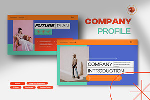 Company Profile Powerpoint Template, a Presentation Template by Fortyone