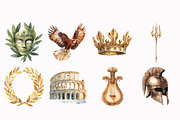Greek Mythology Clipart, an Illustration by Design Market (Thumbnail 5 of 5)