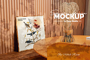 Square Frame Mockup in Cozy Studio, a Household Mockup by Mehedi Hasan (Thumbnail 1 of 9)
