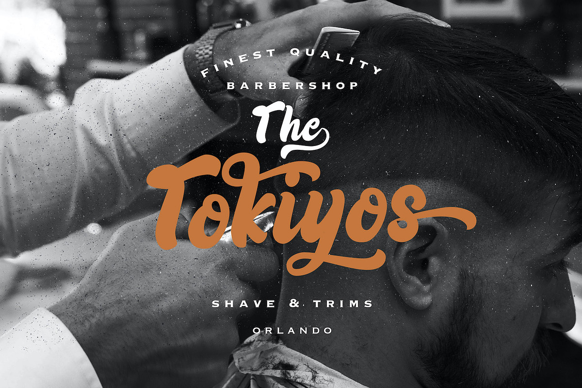 Rizta Hafiq - Retro Bold Script Font, a Script Font by StringLabs (Photo 2 of 14)