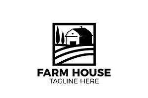 Texas Barn Farm House Logo Design, a Branding & Logo Template by AlvinStd