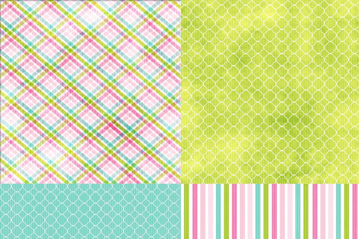 Cotton Candy: Mega Digital Paper preview 4