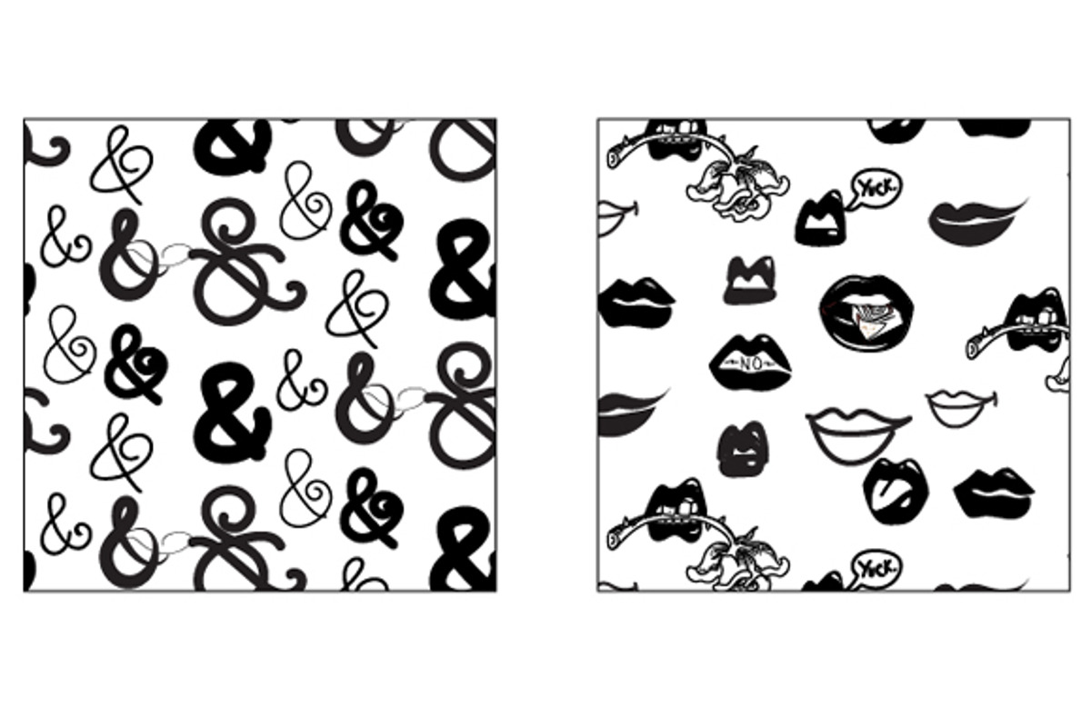 Wicked Girl Tattoo Elements/Patterns, an Illustration by Kroll_Creative (Photo 4 of 6)