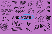 Doodles and Scribbles, a Decorative Illustration by Digital Department (Thumbnail 5 of 5)