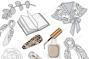 Blogger Clipart, an Object Illustration by GlamArtZhanna (Thumbnail 6 of 6)