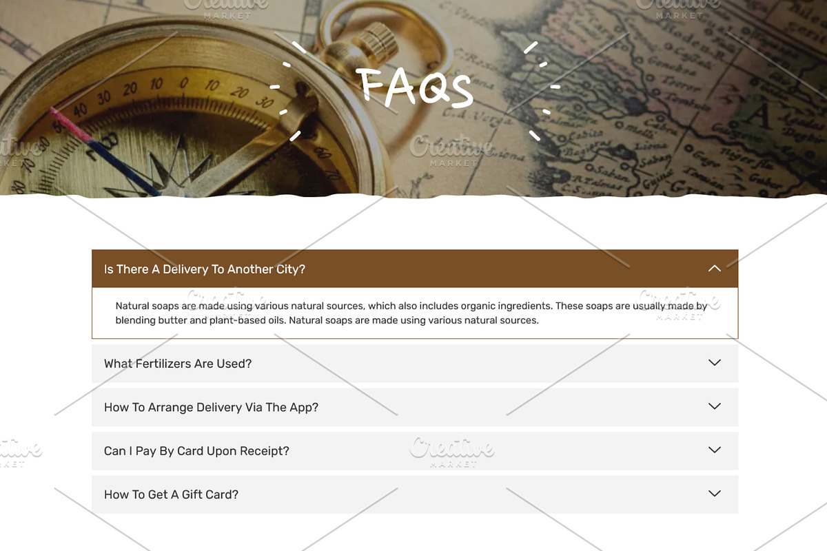 Antique & Art Gallery Template, a WordPress Template by HasnainDEV (Photo 4 of 6)