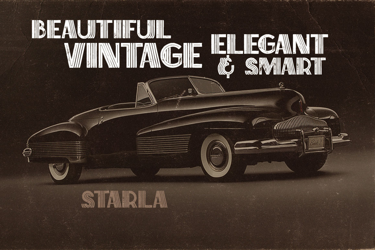 Brisk - ArtDeco Display Font, a Font by JumboDesign (Photo 3 of 5)