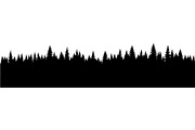 Woodland Landscape Silhouette, an Object Graphic by Creativeshirt (Thumbnail 3 of 18)
