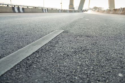 Surface street traffic containing symbol, surface, and street, a Transportation Photo by a454
