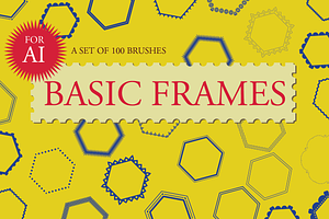 Illustrator Brushes Borders Frames