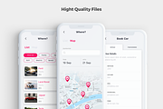 Marenta Car Rent App UI Kit, an UI Kit Template by uicube (Thumbnail 2 of 4)