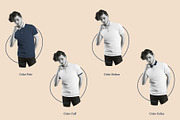 8 Men's Polo Mockups, a Shirt Mockup by Grow Design Craft Studio (Thumbnail 4 of 7)