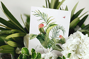 Tropical forest- watercolor greenery, a Decorative Illustration by Pamyatka Shop (Thumbnail 6 of 13)
