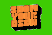 Cortan Futuristic Bold Typeface, a Font by 24Design Studios (Thumbnail 11 of 11)