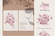 Vintage style Toile de Jouy, a Decorative Illustration by Collection by VY (Thumbnail 4 of 10)