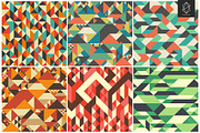 Geometric seamless pattern set, a Pattern Graphic by Yury Velikanov (Thumbnail 2 of 5)