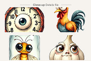 Sarcastic Tooncore Kitchen Clipart, an Illustration by Artnoy (Thumbnail 4 of 8)