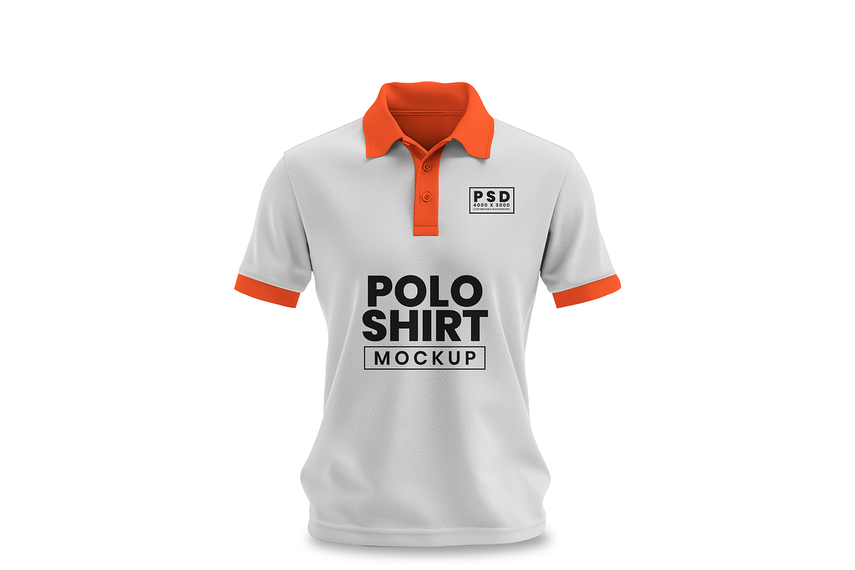 Polo Shirt Mockup Template, a Shirt Mockup by GearShift (Photo 2 of 3)