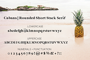 Cabana -Bold Round Short Stack Serif, a Serif Font by Graceful Market (Thumbnail 2 of 3)