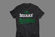 Merry Christmas T-shirt Design, a Stationery Template by hkmonir (Thumbnail 1 of 3)