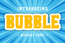 Bubble - Serif Font