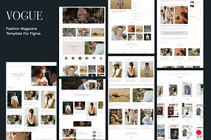 Vogue - Fashion Magazine Template