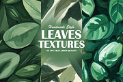 Leaves Textured Backgrounds, a Background Graphic by M9 Design (Thumbnail 1 of 9)