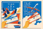 16 AirTravel Illustrations, a Decorative Illustration by Alexander Baidin (Thumbnail 8 of 12)