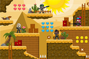The Guerrillas - Game Sprites, an Illustration by pzUH (Thumbnail 2 of 5)