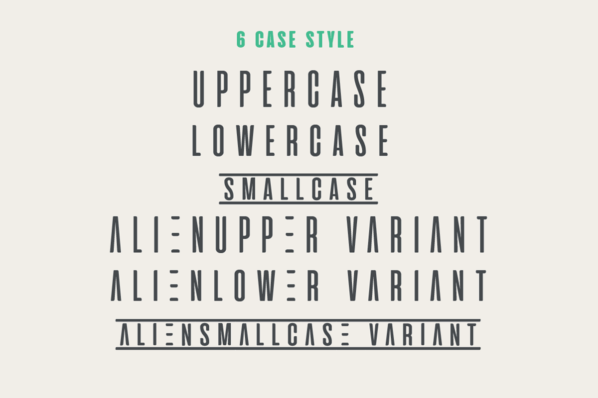 Aliens and Cows - 7 styles preview 2