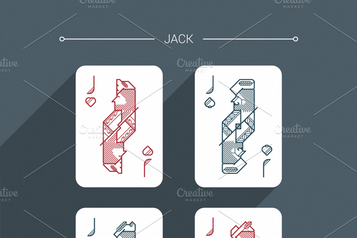 Playing Cards Set *50, a Graphic by Offshore Shop (Photo 5 of 10)