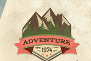 12 Vintage Badge Logos Version 1, a Branding & Logo Template by Graphicgo (Thumbnail 3 of 8)