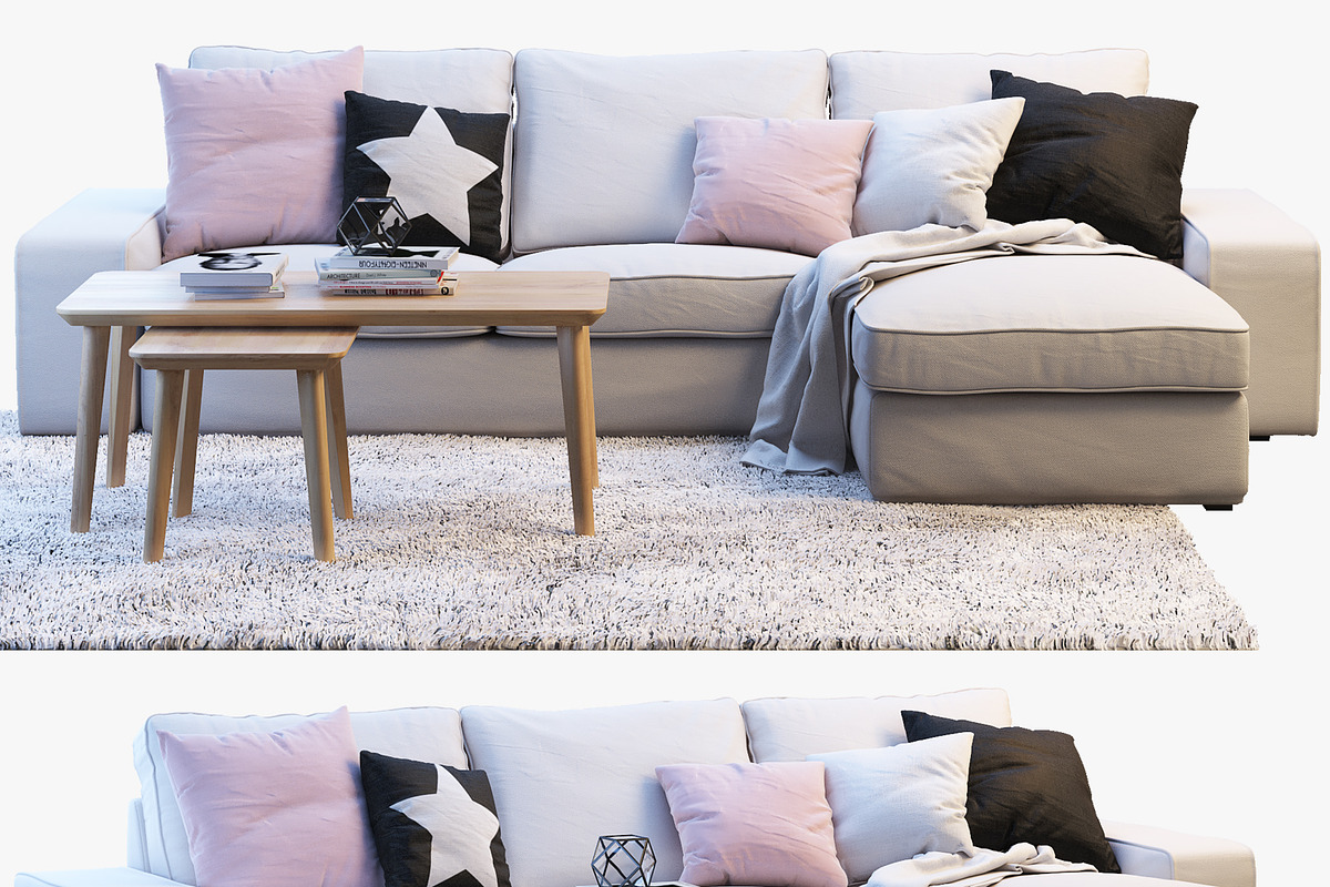 Chaise longue sofa 3d model, a Furniture 3D Model by 3dmitruk (Photo 1 of 11)