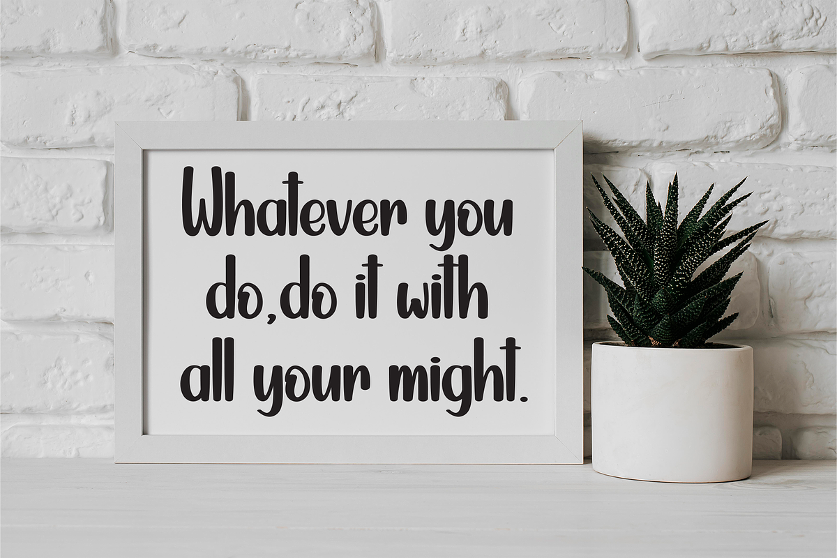 Cute Quality | Script Font, a Script Font by Scratchones (Photo 2 of 8)