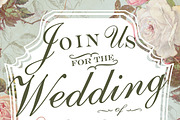 Wedding Invitation - Vintage Rose, an Invitation Template by The Geekery Store (Thumbnail 2 of 2)