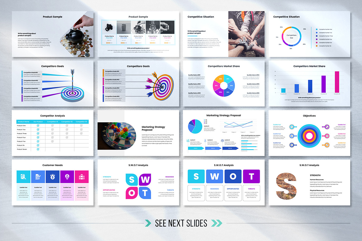 Marketing Proposal Google Slides, a Presentation Template by White Graphic (Photo 5 of 7)