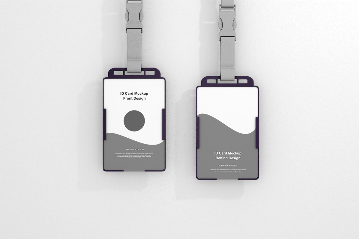 ID Card Mockups, a Product Mockup by Kenrichi (Photo 3 of 4)