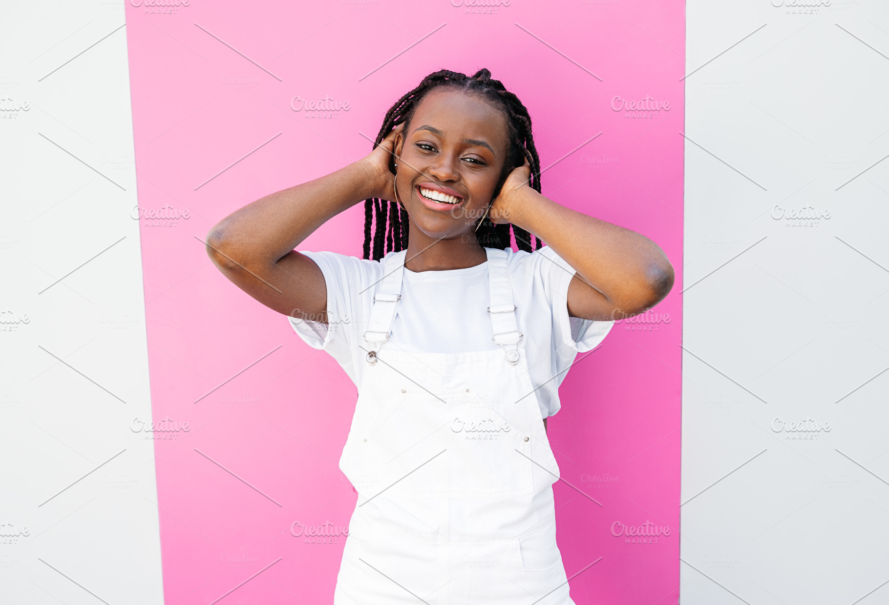 Portrait of a cheerful girl, a Person Photo by Artem Varnitsin