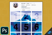 Instagram Grid Puzzle Slicer, a Social Media Template by Jaime Radar (Thumbnail 1 of 3)
