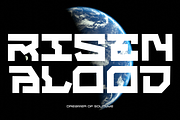 Echo Blitz – Futuristic Style, a Sans Serif Font by Dm Studio (Thumbnail 2 of 10)