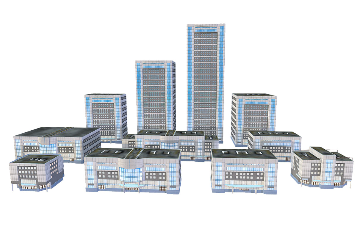 Modern Buildings, an Architecture 3D Model by Beatheart Creative Studio (Photo 3 of 12)