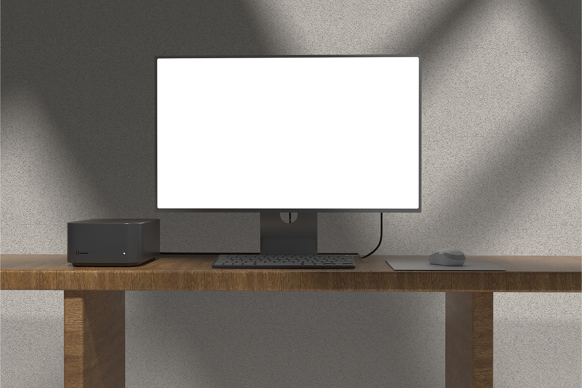 Desktop Mockup, a Wearable Device Mockup by Unerispace (Photo 3 of 5)