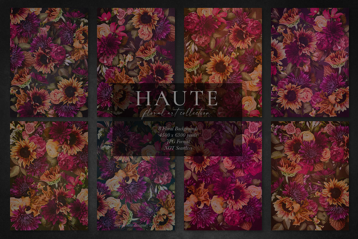 Haute Floral Art Collection, an Object Graphic by Eclectic Anthology (Photo 11 of 16)