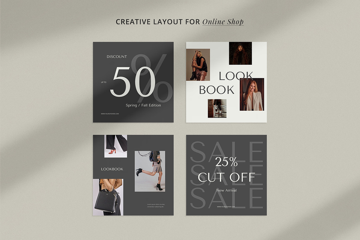 Influencer Instagram Pack | PS CANVA, a Social Media Template by Visuel Colonie® (Photo 10 of 18)