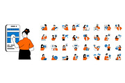 Bundle Flat Concept Illustrations, a Finance Illustration by alexdndz (Thumbnail 16 of 16)