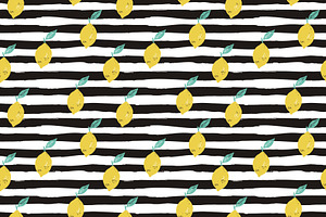 Hand Drawn Lemonade Prints