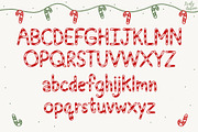 Candy cane | Christmas Display font, a Handwritten Font by LivelyAutumn11.11 (Thumbnail 2 of 5)