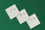 Restaurant Paper Napkin Mockup, a Household Mockup by graphicsauce (Thumbnail 1 of 4)