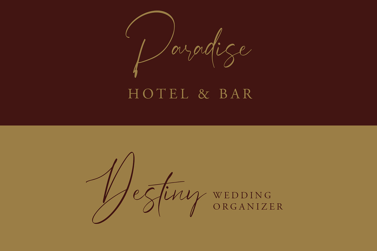Beyond - Signature Font preview 7